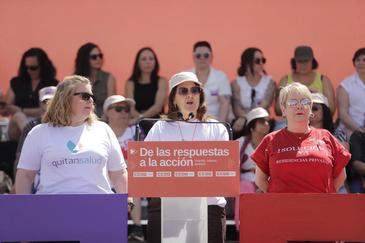Fotogalería manifestacion "De las palabras a los hechos: respuestas"