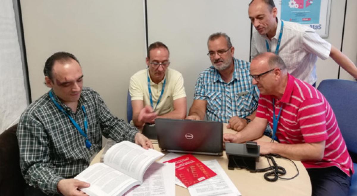 Delegados de CCOO en ATOS IT