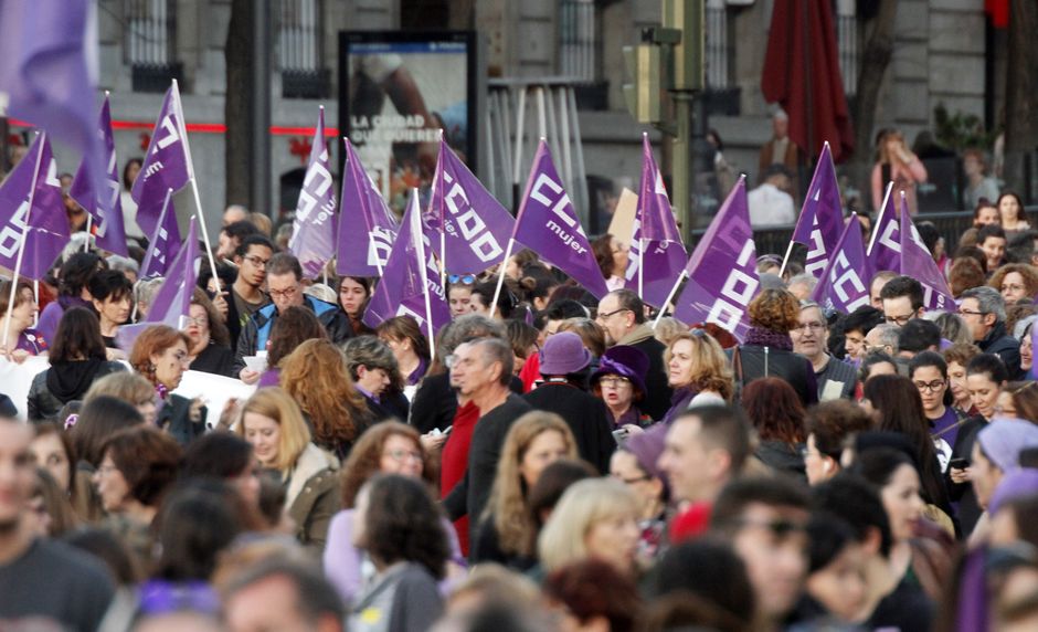 CCOO de Madrid reafirma su compromiso con la lucha de las mujeres