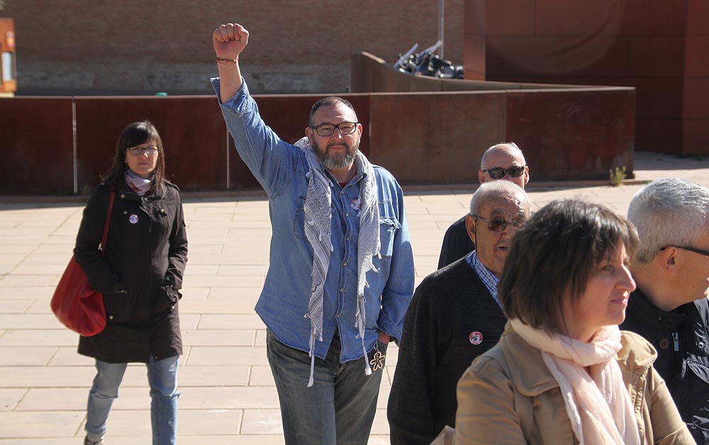 Concentración por la absolución de Juanjo, sindicalista imputado por defender derechos #HuelgaNoEsDelito
