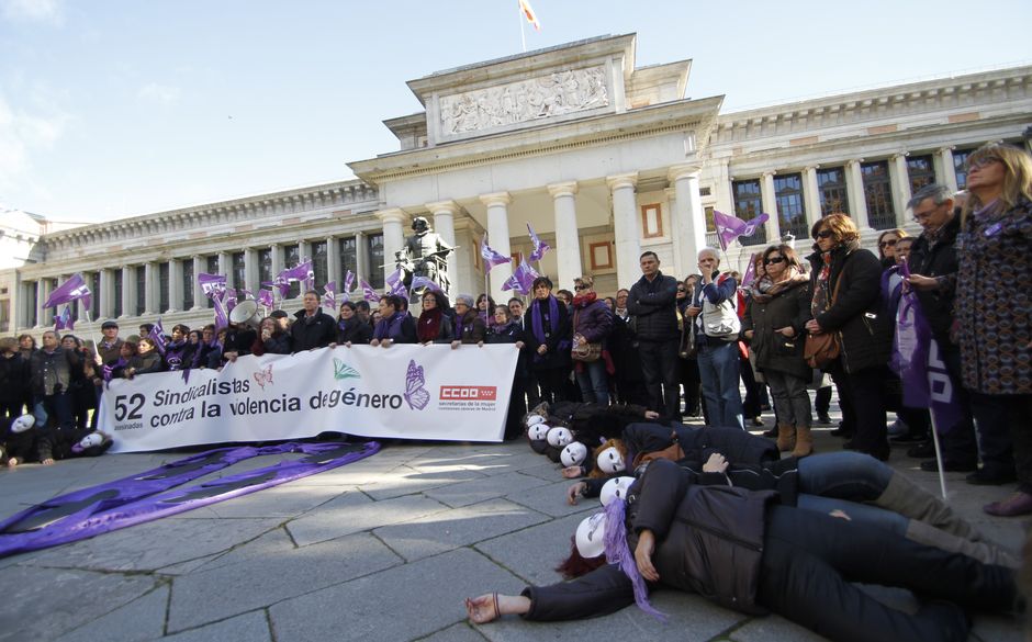 Concentraci�n 25 Noviembre D�a Internacional contra la violencia de G�nero, Madrid