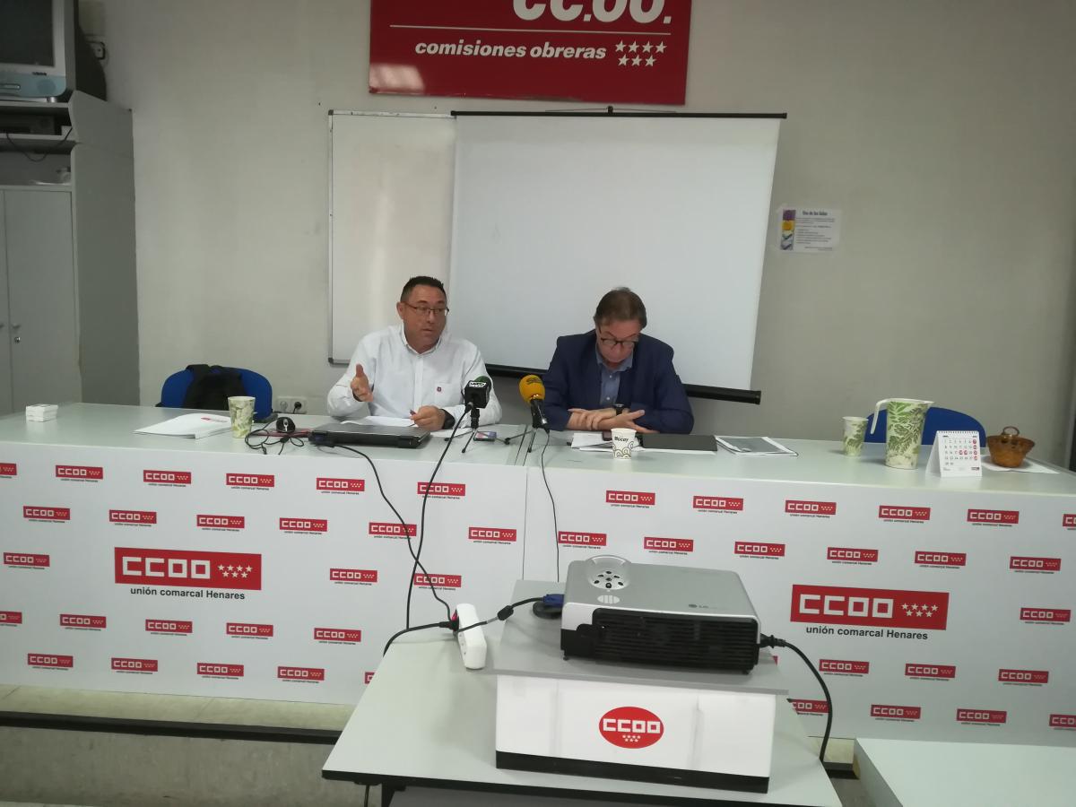 CCOO presenta sus propuestas de cambio para el Corredor del Henares