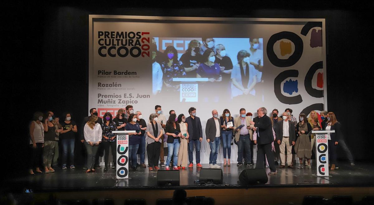 El 7 de octubre celebramos los premios Cultura CCOO 2021, con la actuación de Rozalén
