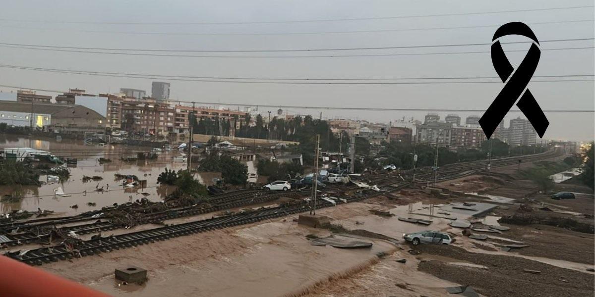 La riada causó estragos en el País Valencià
