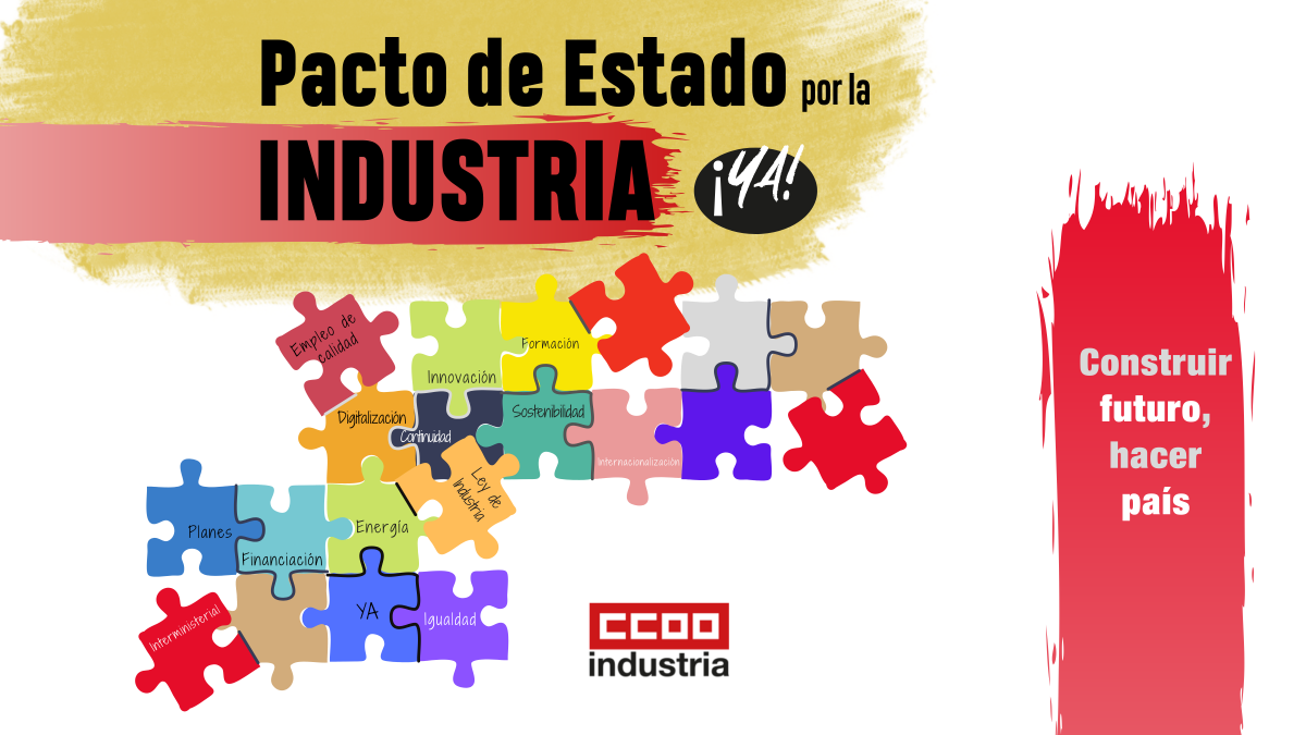 Empleo de calidad, innovación y formación son algunas de las cuestiones que debe recoger el pacto