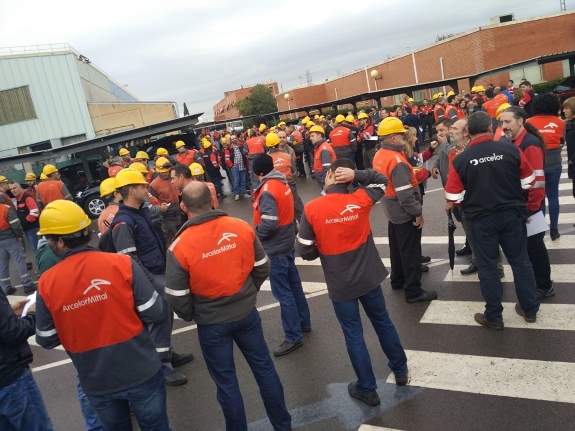 concentracion trabajadores