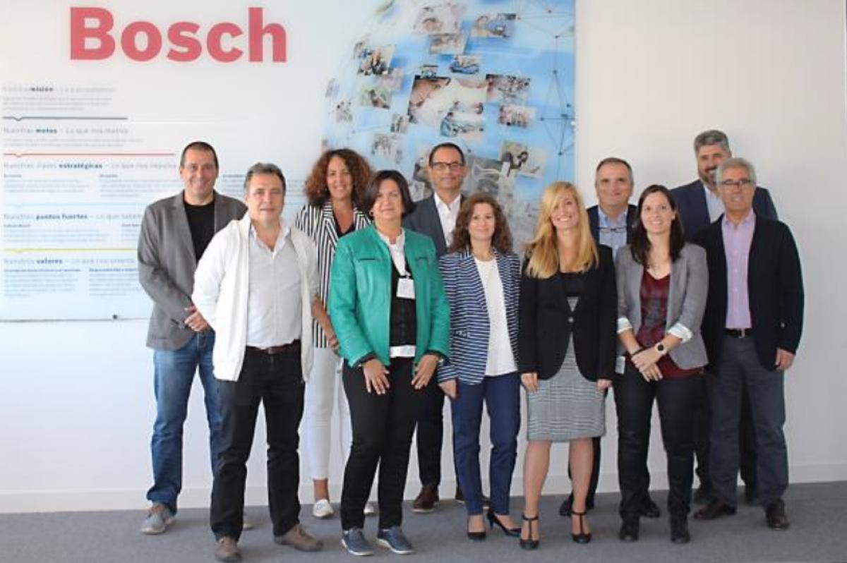 Por CCOO Bosch España participaron Felipe López y Yolanda Morín, acompañados de Isabel Rodero e Isabel Fernández, de CCOO de Industria