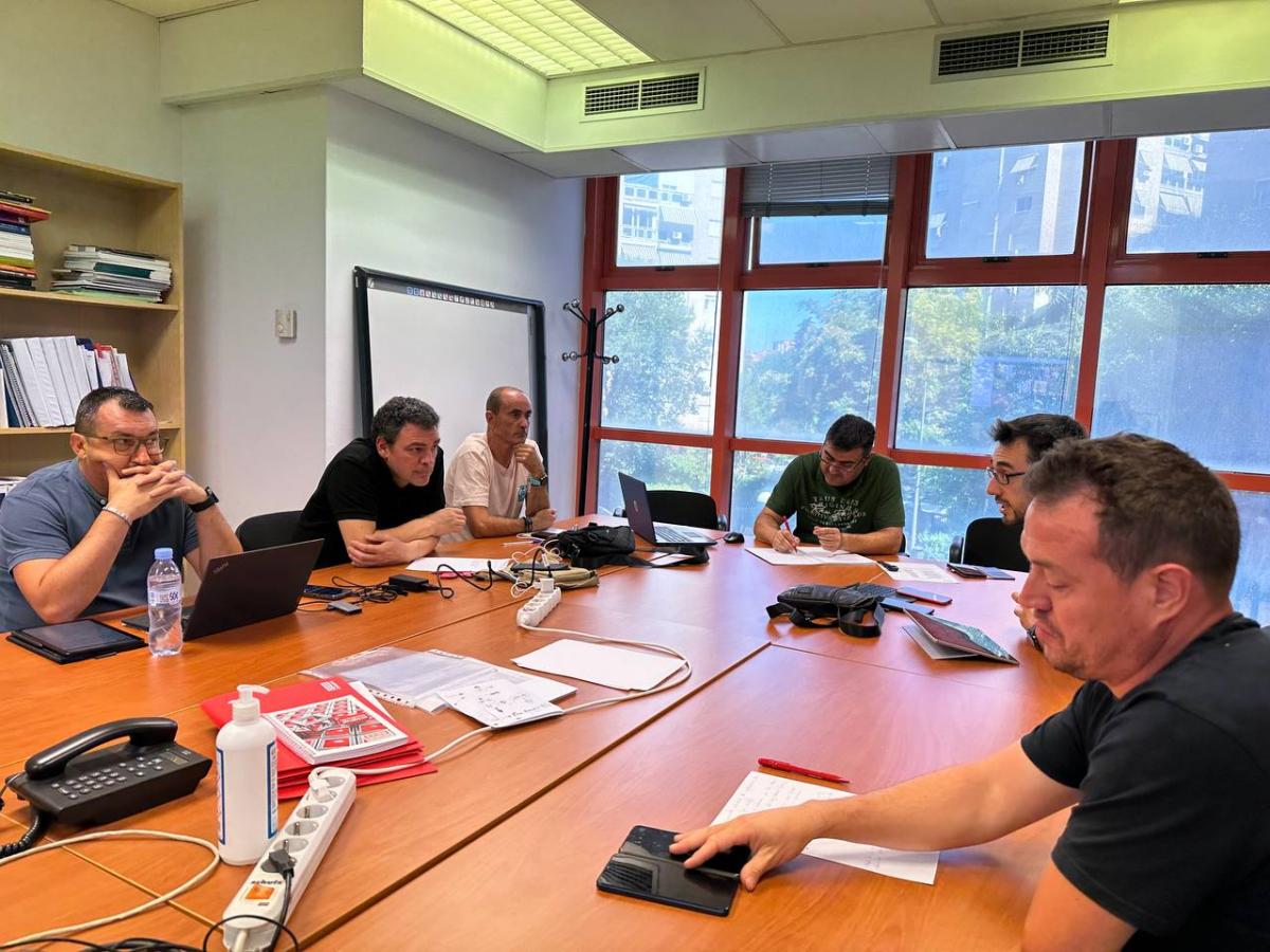 Ejecutiva de la sección sindical intercentros de TKE