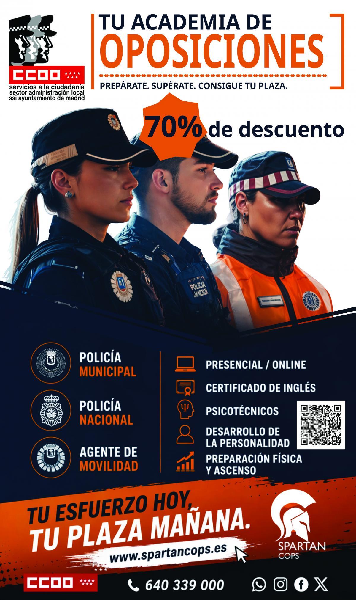 Acuerdo de colaboración con la Academia Spartan Cops