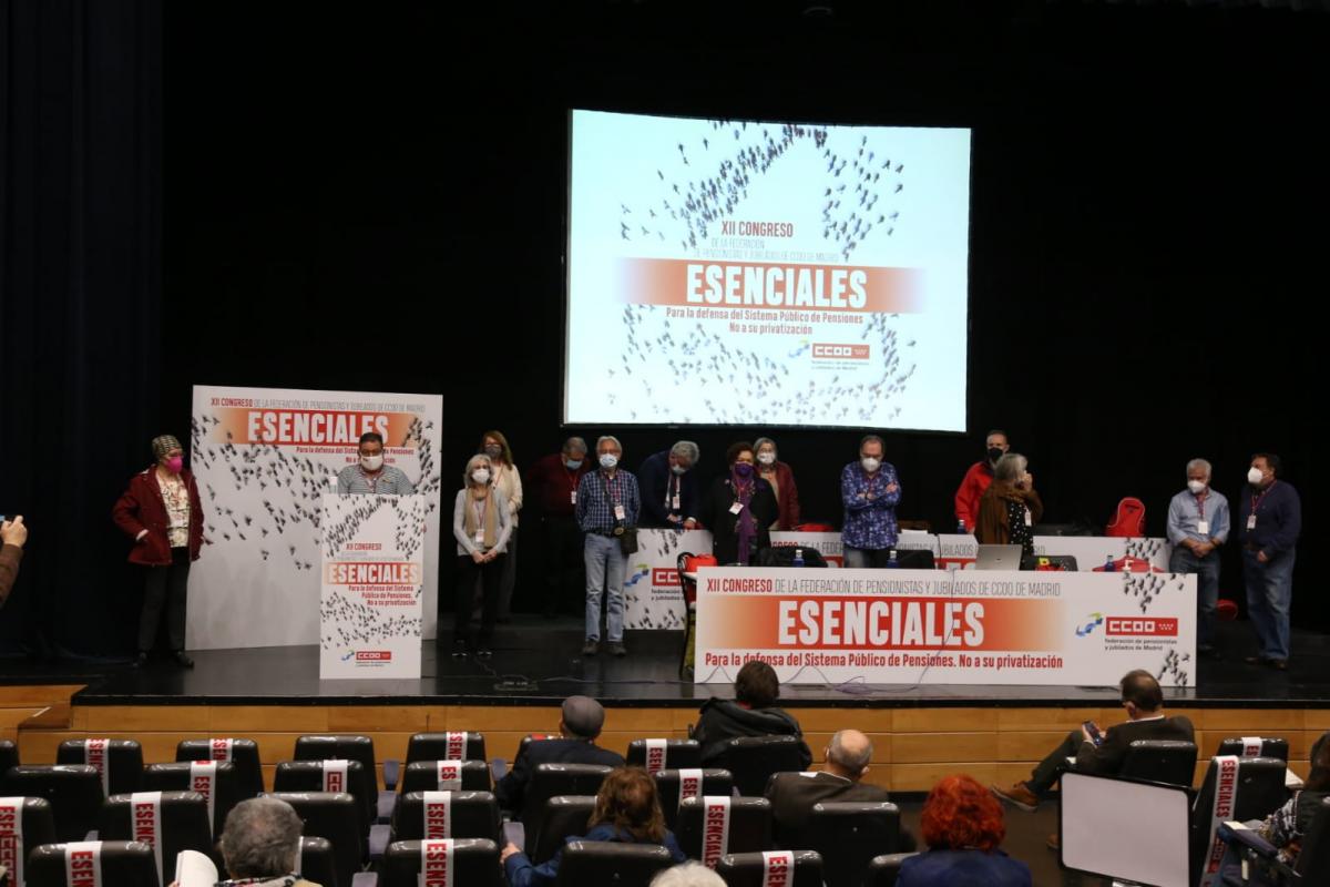 XII Congreso de la Federación de Pensionistas y Jubilados de Madrid