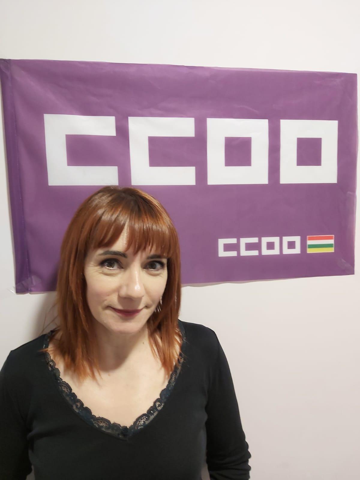 Sonia Sobrón, responsable de Igualdad de CCOO de Industria La Rioja