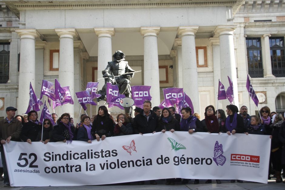 Concentraci�n 25 Noviembre D�a Internacional contra la violencia de G�nero, Madrid