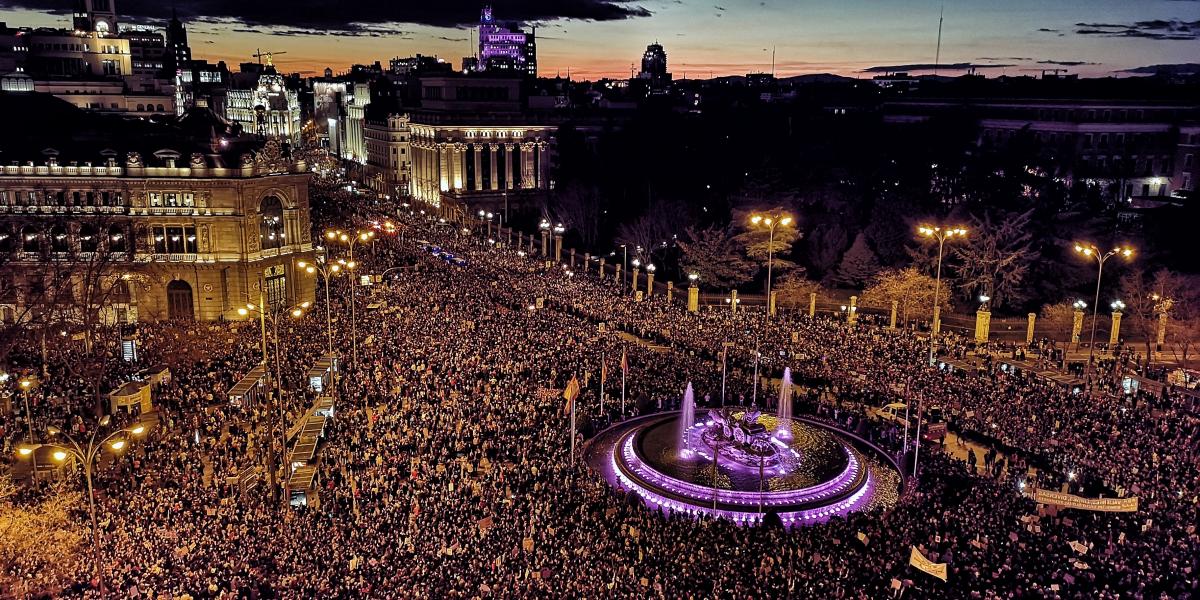 Manifestación del 8 de Marzo, en Madrid