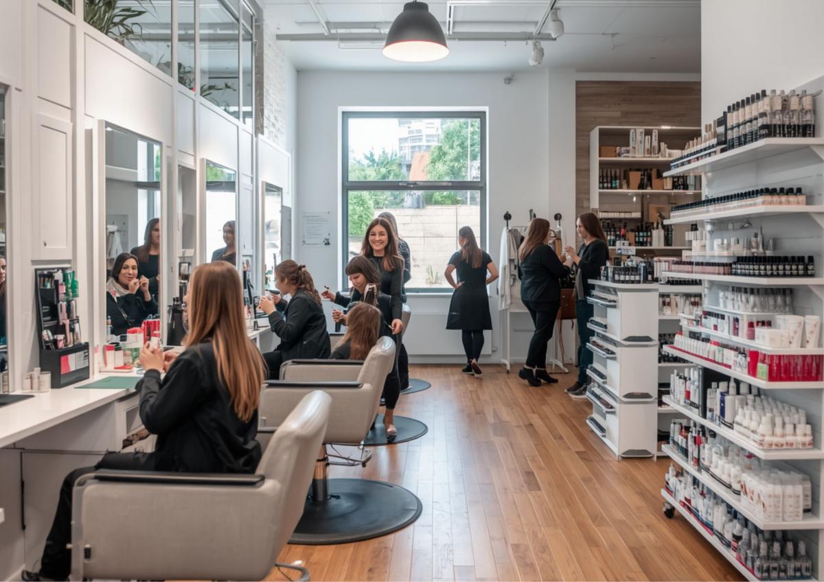 Centro de estética y peluquería.