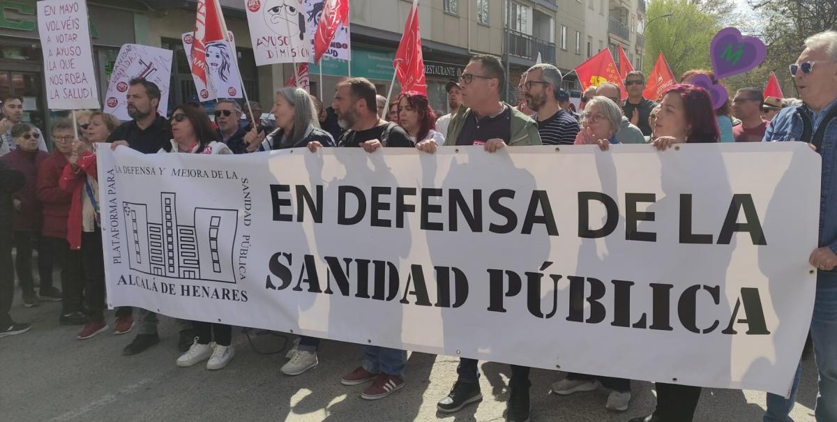 La comarca del Henares clama en favor de la Sanidad Pública y exige soluciones