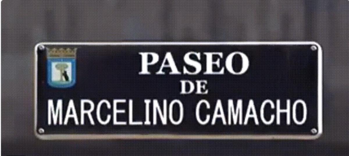 Inauguración Paseo Marcelino Camacho