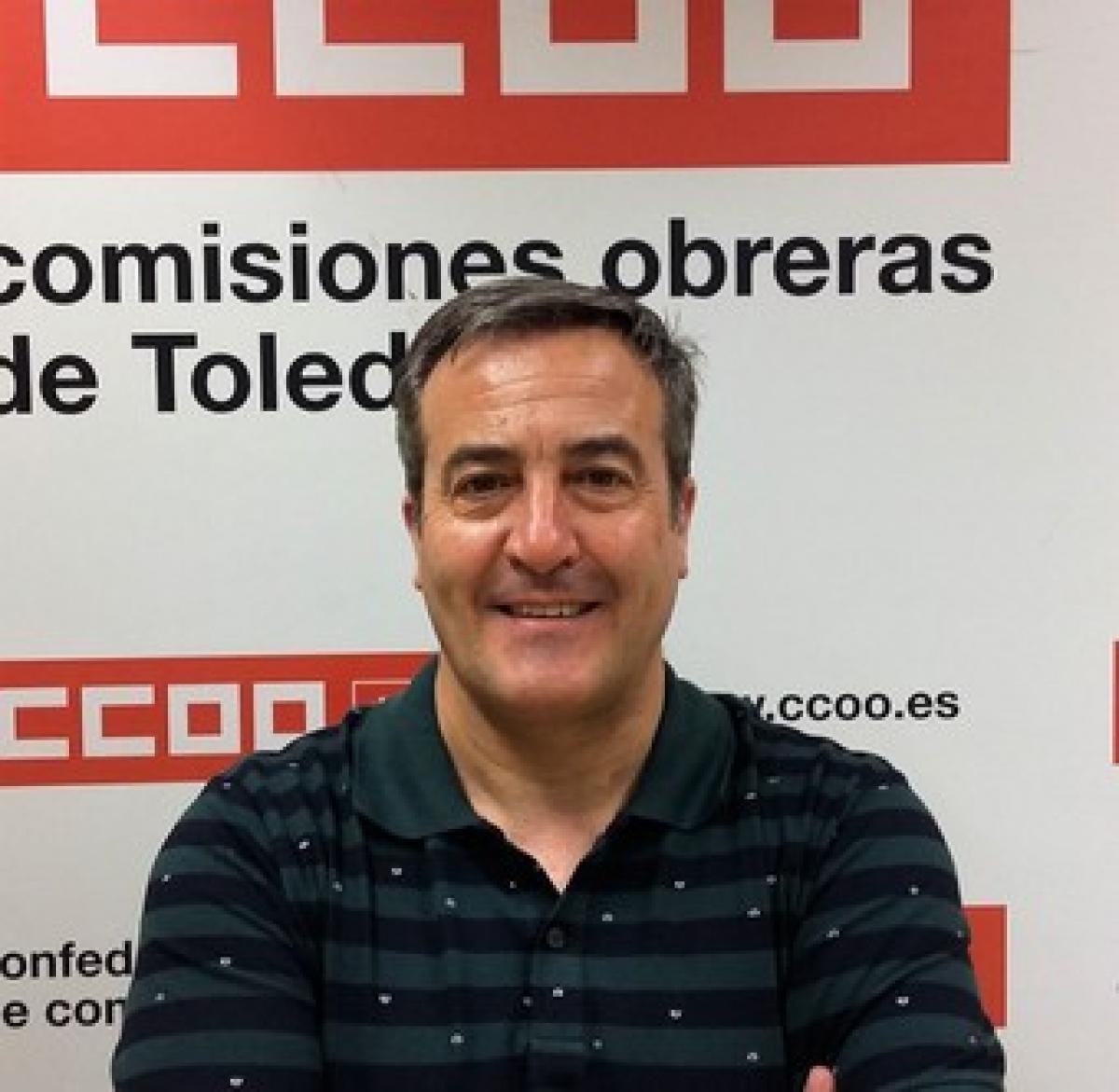 Ángel León, secretario general de CCOO-Industria CLM