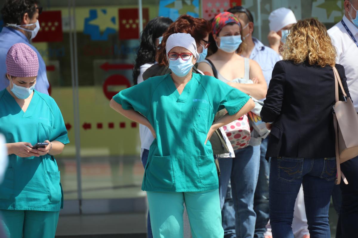 Trabajadora de la sanidad pública en plena pandemia