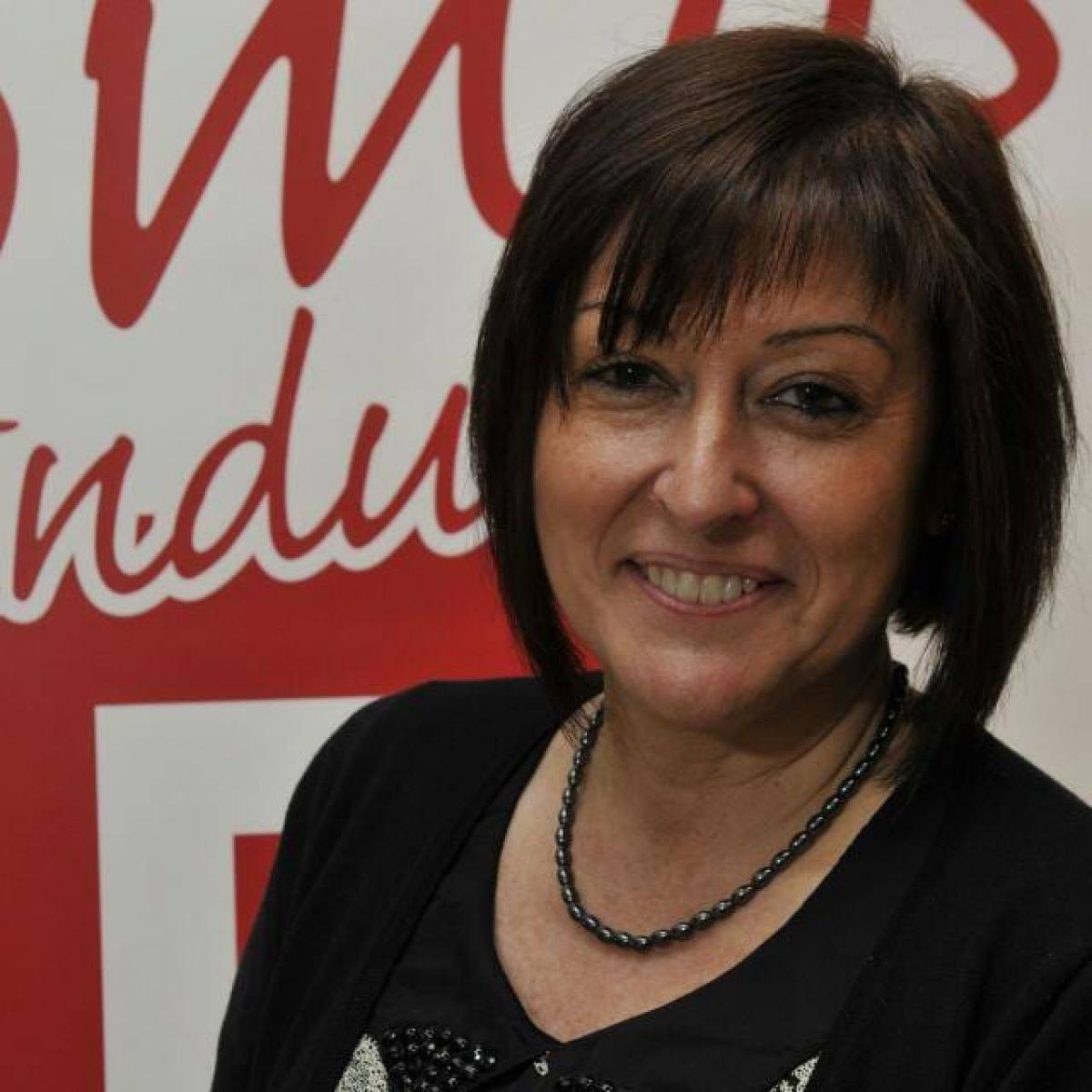 Idoya Unzueta García, responsable de Igualdad de la federación de CCOO de Industria Asturias