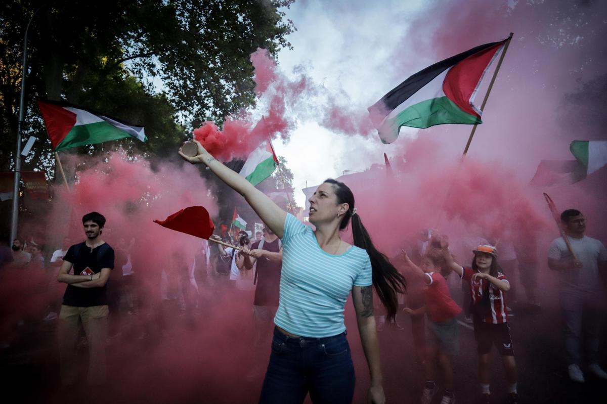 Octubre 2025. Manifestación contra el genocidio en Gaza