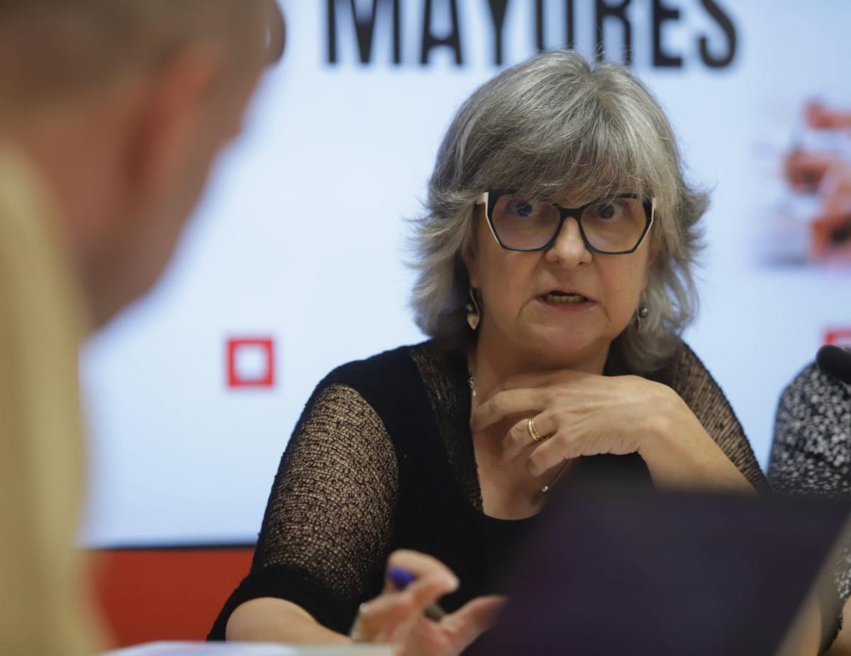 Paloma López Bermejo, secretaria General de CCOO de Madrid.