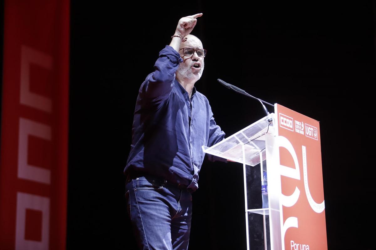 Acto sindical europeo en Vistalegre 18-6-2026