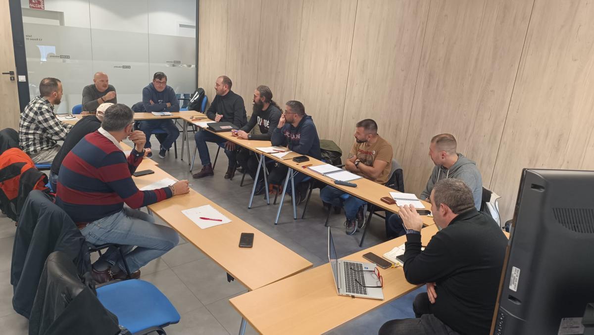 Reunión de la ejecutiva de CCOO en Talgo. Foto de archivo
