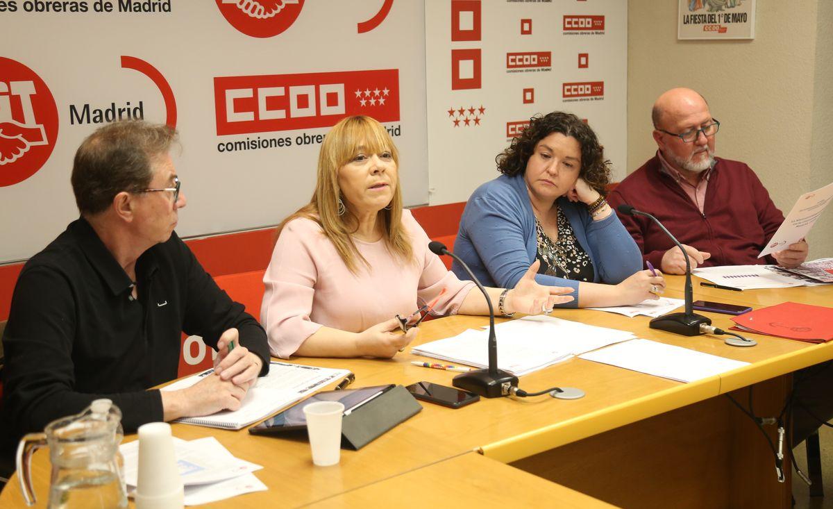 Presentación del informe sobre siniestralidad laboral en Madrid 2018