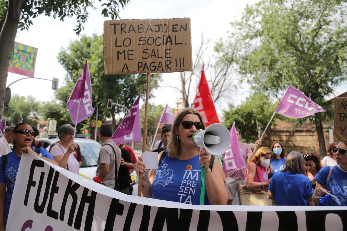 Huelga indefinida en los centros municipales de atención a la infancia del Ayuntamiento de Madrid