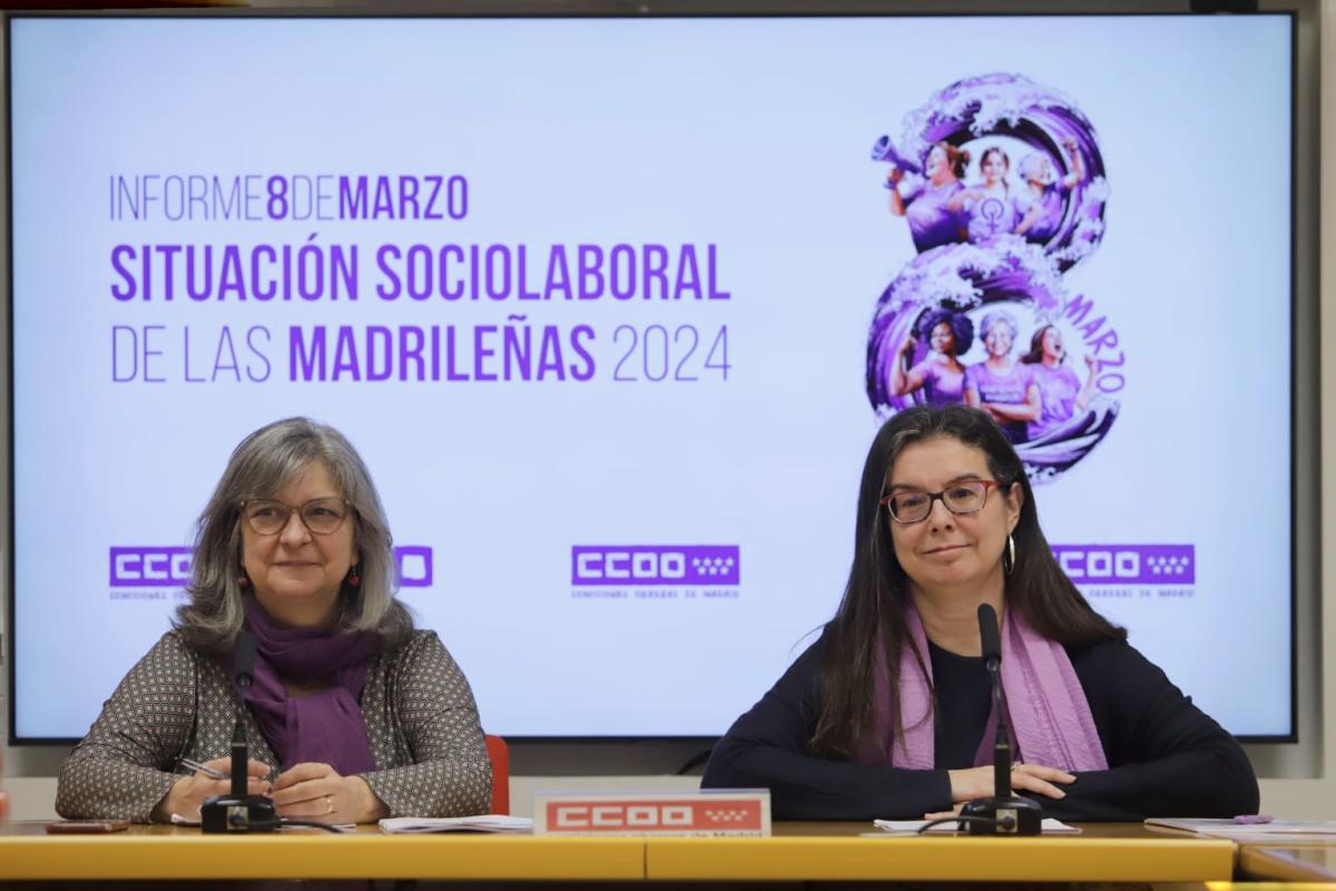 #8M: Informe situacin sociolaboral de las madrileas 2024