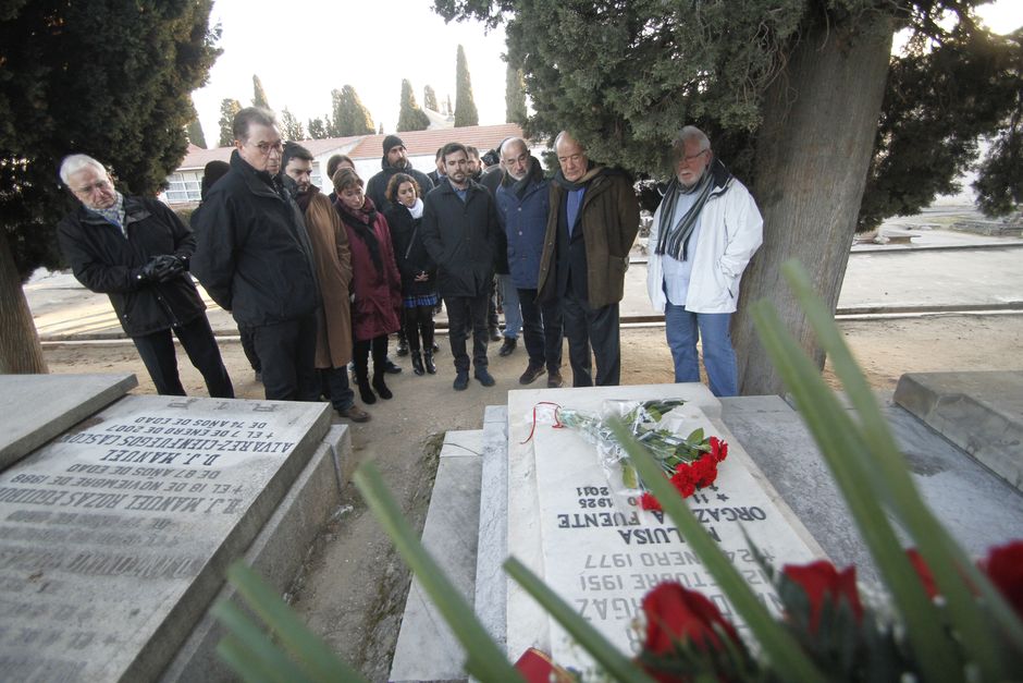 40 Aniversario Abogados de Atocha. Visita cementerios y concentración en Antón Martín