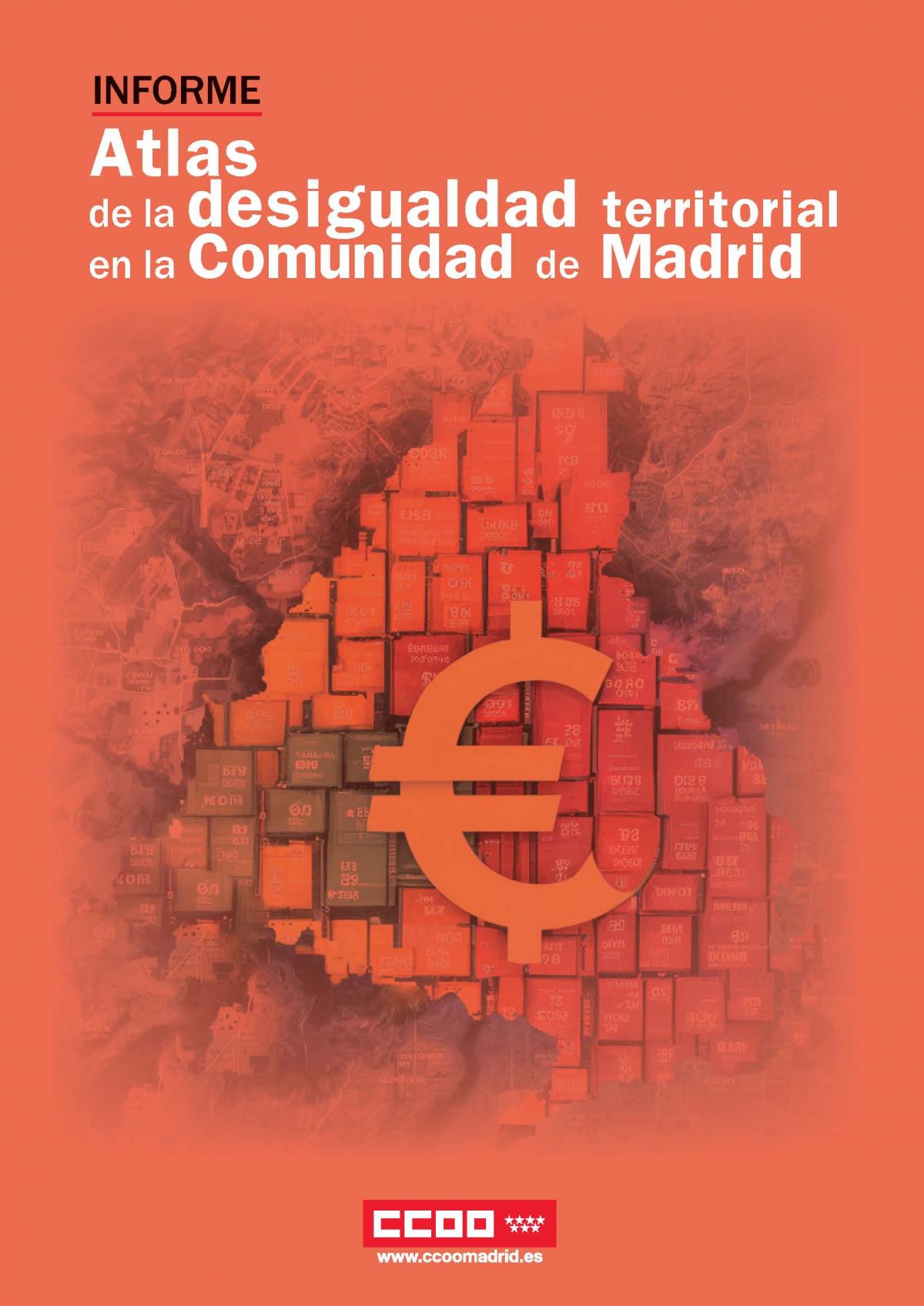 Informe Atlas de la desigualdad territorial en la Comunidad de Madrid