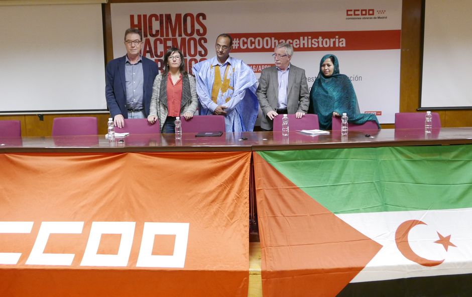 Presentación de un cuaderno sindical sobre el Sáhara Occidental
