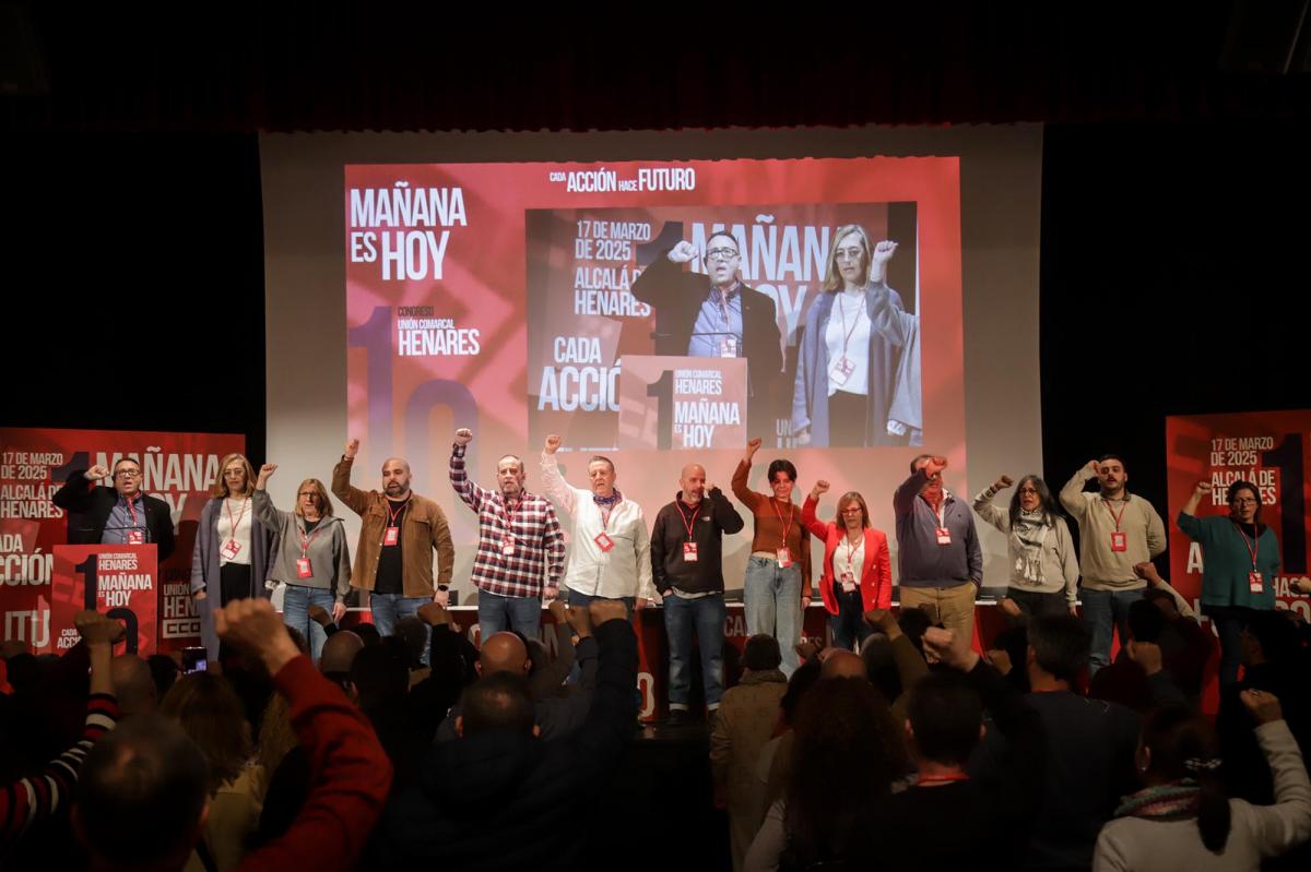 Marzo 2025. Congreso Unión Comarcal Henares de CCOO Madrid