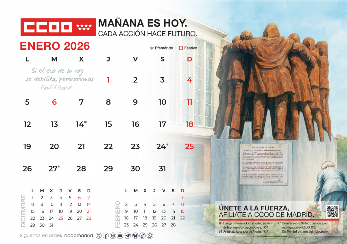 Enero 26 calendario