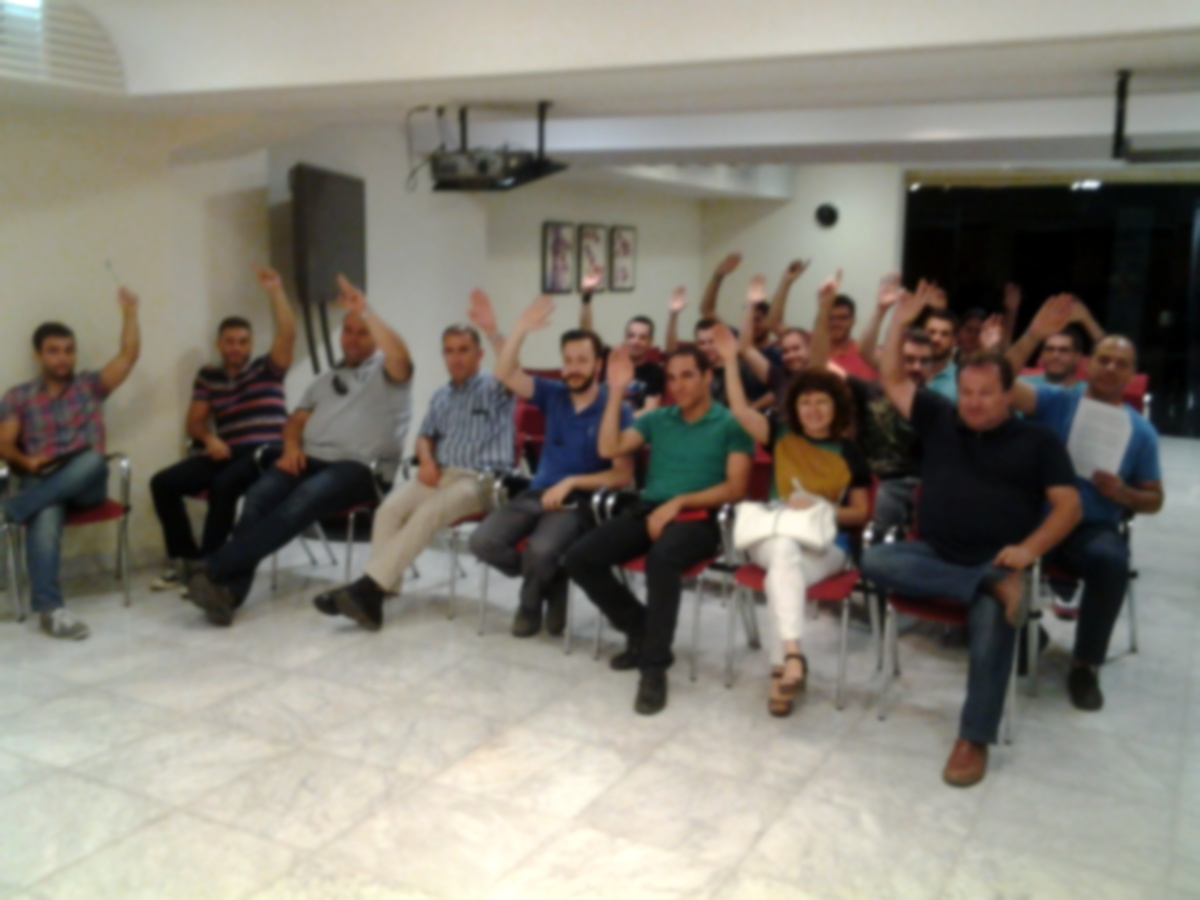 momento de la votación unánime