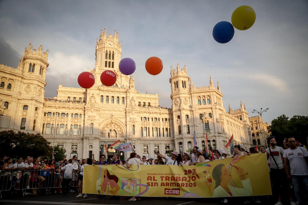 Julio 2025. Manifestacíón del Orgullo 2025 en Madrid