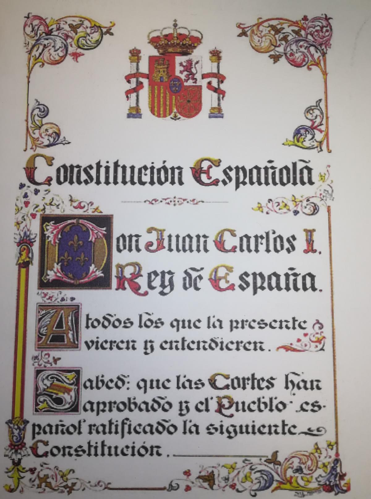 Constituci�n Espa�ola