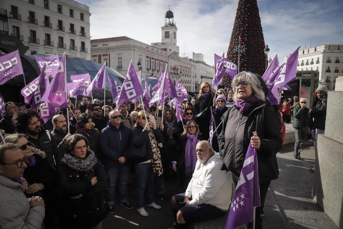 Noviembre 2025. Manifestación de CCOO Madrid por el 25N