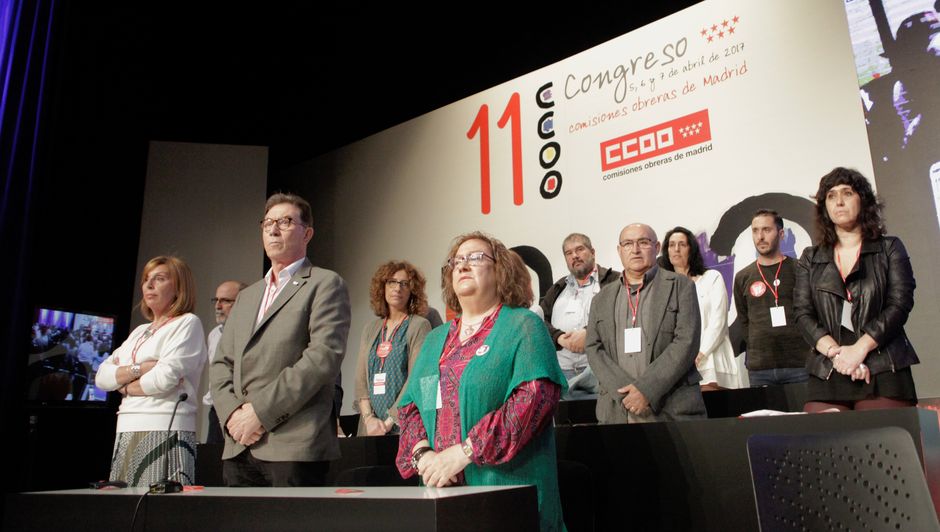 11 Congreso de CCOO de Madrid, inauguración
