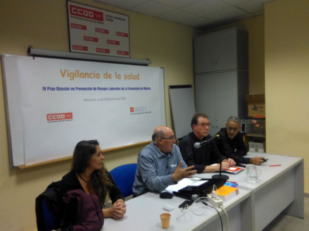Jornada sobre vigilancia de la salud, en Alcorcón
