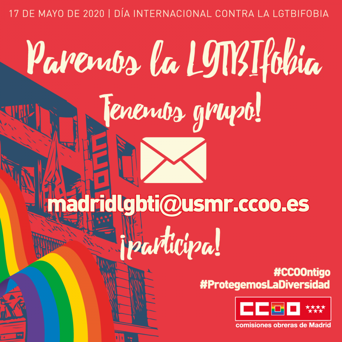 17 de mayo Día Internacional contra la LGTBIfobia