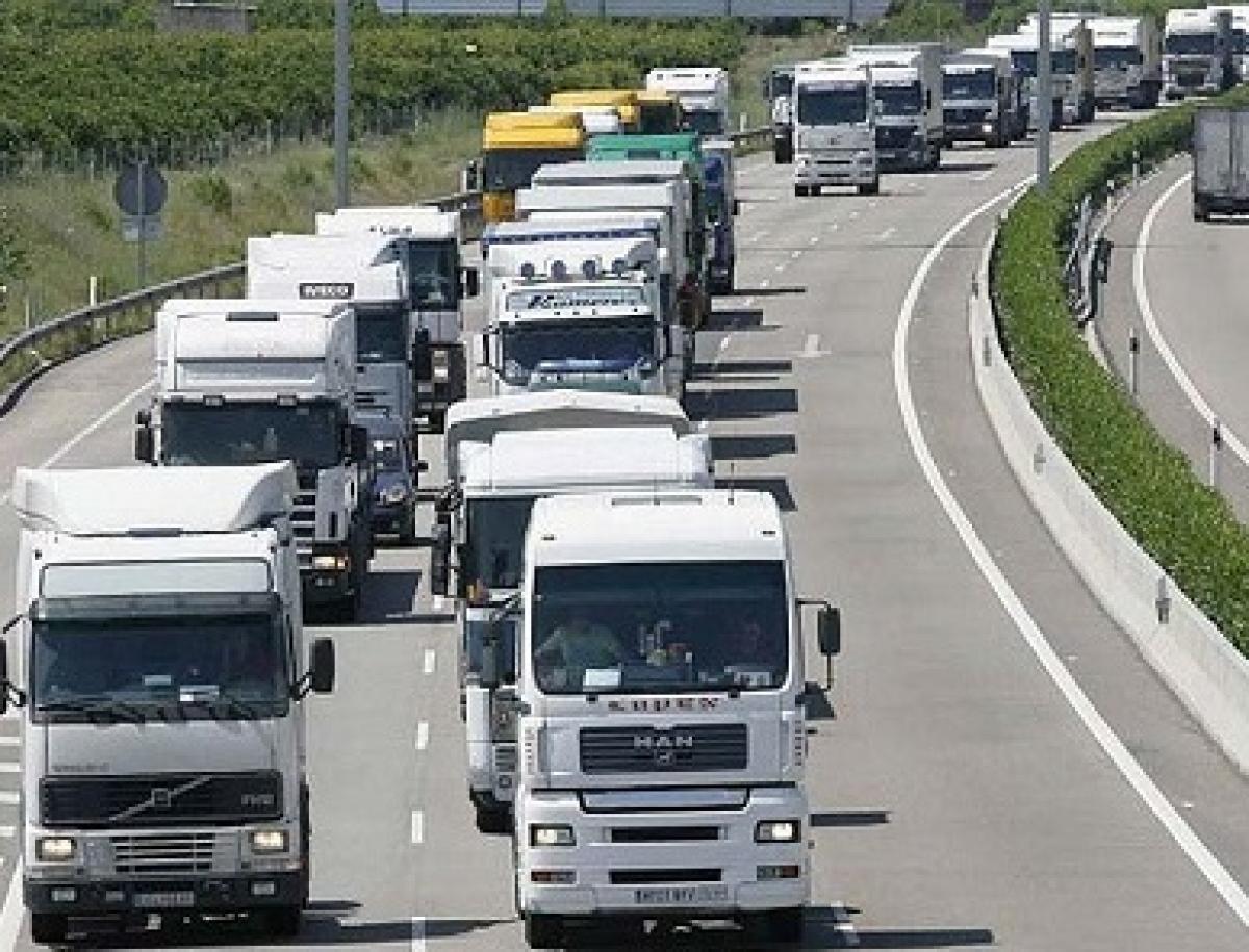 CCOO advierte de un posible conflicto en el transporte de mercancías