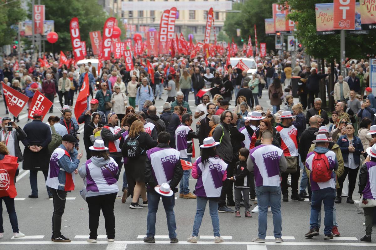 1º de Mayo en Madrid, 2025