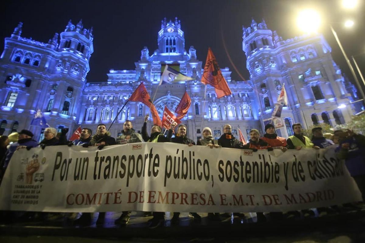 Manifestación del 3 de diciembre en Madrid