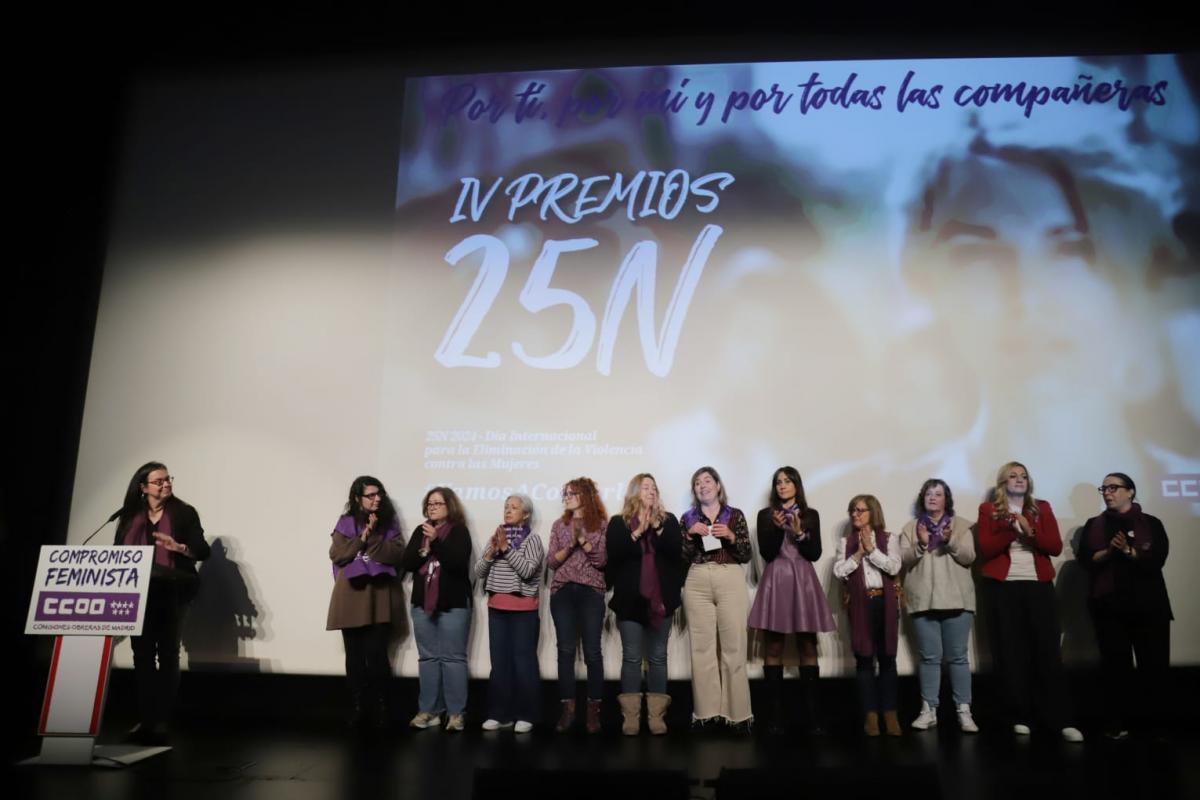 Asamblea de mujeres de CCOO 25N de 2024