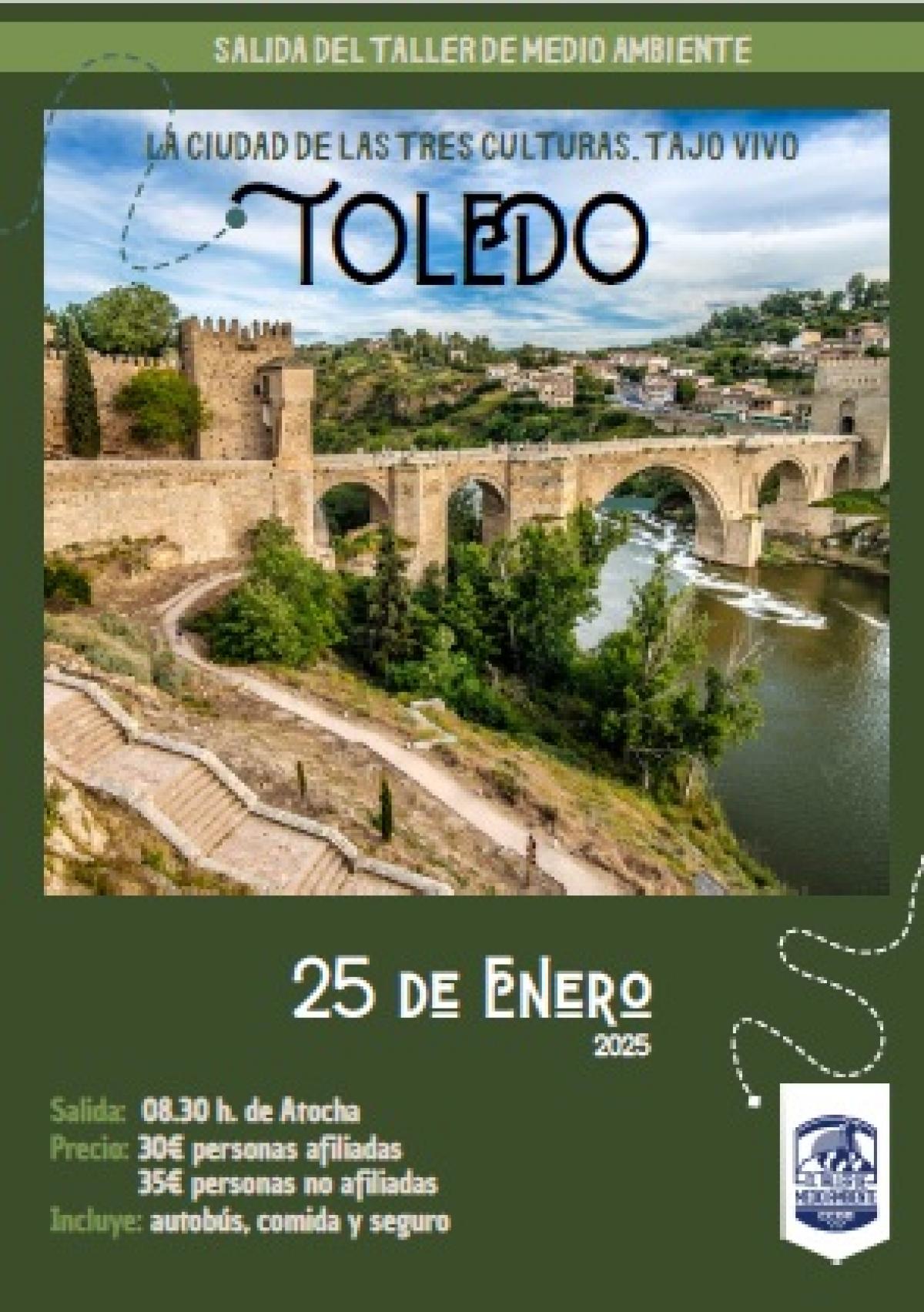 Salida del Taller de Medio Ambiente a Toledo el 25 de enero