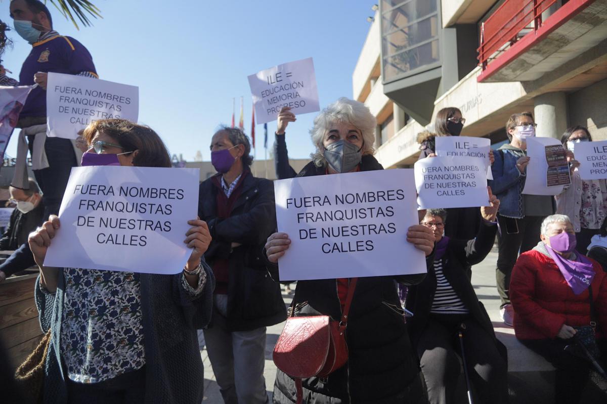 En noviembre apoyamos las movilizaciones por excluir del callejero madrileño los nombres franquistas