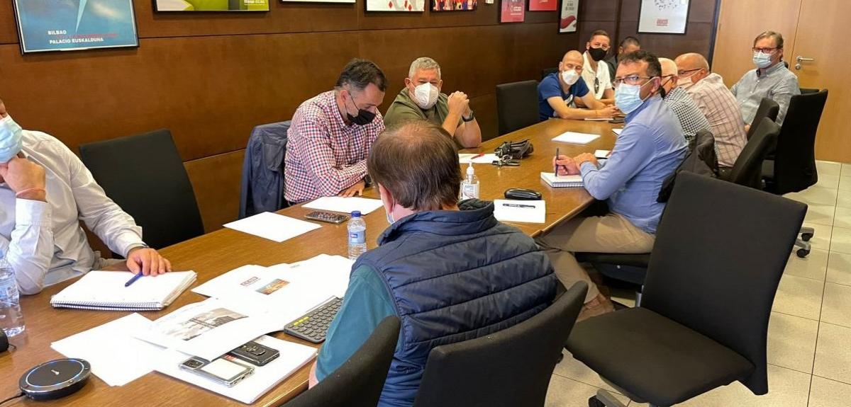 Un momento de la reunión