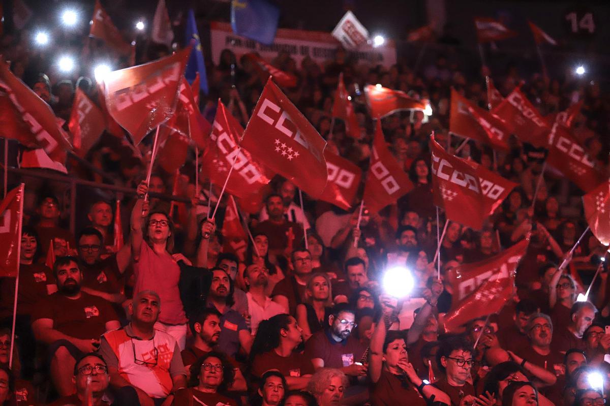 Acto sindical europeo en Vistalegre 18-6-2026